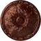 Ekena Millwork Granada Ceiling Medallion (Fits Canopies up to 4 1/4"), 15 3/4"OD x 5/8"P, Antique Copper CM16GAACS - alternate 1